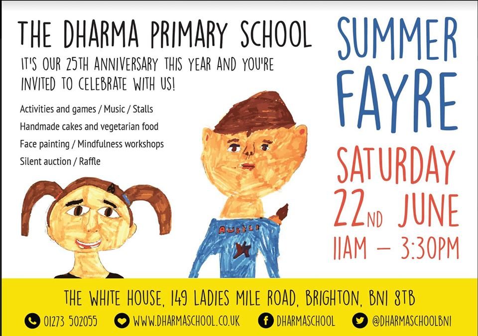 Dharma School Summer Fayre Dharma Primary School Summer Fayre